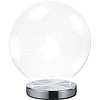 LED Tafellamp - Trion Bolly - 7W - Aanpasbare Kleur - Rond - Glans Chroom - Aluminium
