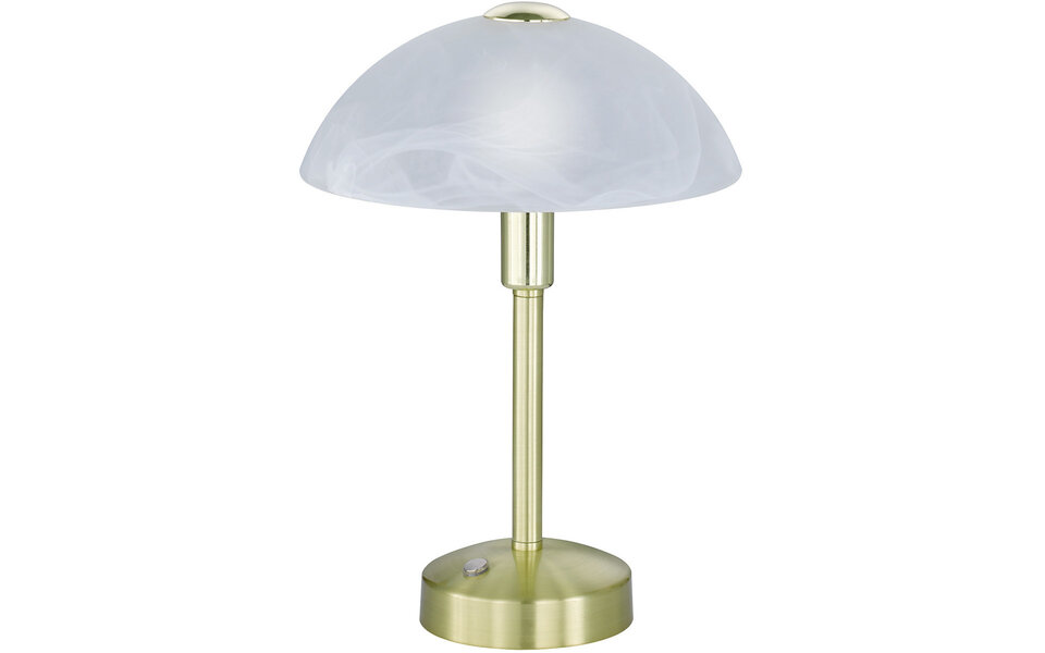 HLW LED LED Table Lamp - Trion Dontra - 4W - Warm White 3000K - Round - Matte Gold - Aluminum HLW LED LED Table Lamp - Trion Dontra - 4W - Warm White 3000K - Round - Matte Gold - Aluminum