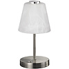 LED Table Lamp - Trion Emminy - 2W - Warm White 3000K - Dimmable - Round - Matte Nickel - Aluminum LED Table Lamp - Trion Emminy - 2W - Warm White 3000K - Dimmable - Round - Matte Nickel - Aluminum