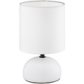 LED Table Lamp - Table Lighting - Trion Lucifer - E14 Fitting - Round - Matte White - Ceramic LED Table Lamp - Table Lighting - Trion Lucifer - E14 Fitting - Round - Matte White - Ceramic