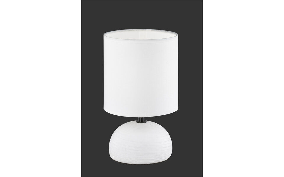 HLW LED LED Table Lamp - Table Lighting - Trion Lucifer - E14 Fitting - Round - Matte White - Ceramic HLW LED LED Table Lamp - Table Lighting - Trion Lucifer - E14 Fitting - Round - Matte White - Ceramic