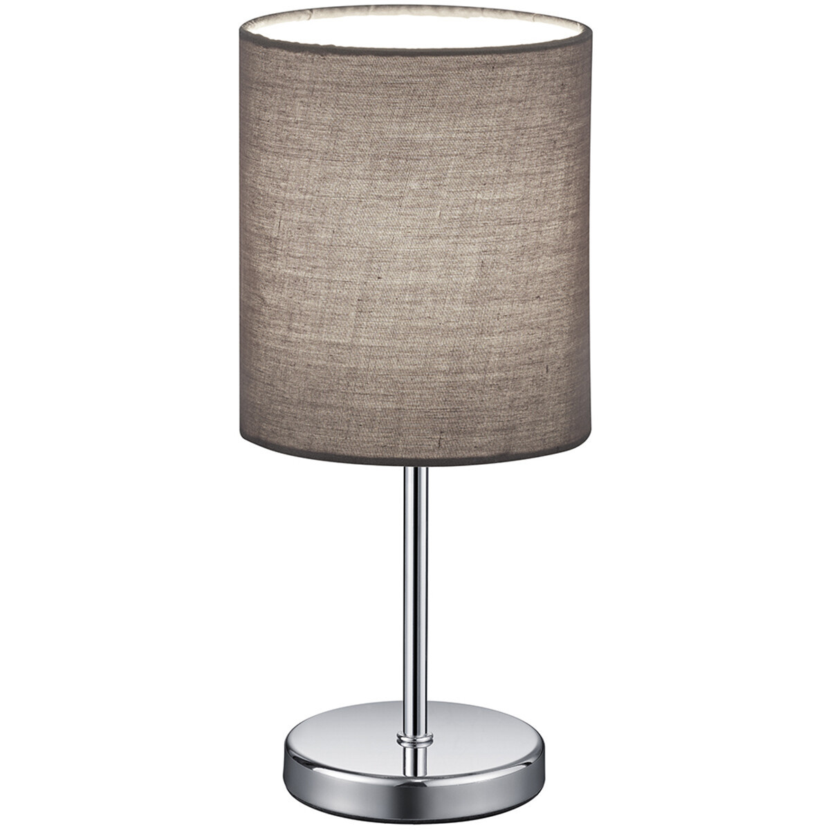 Stijlvolle LED Tafellamp Mat Grijs – Ronde & Combinatie