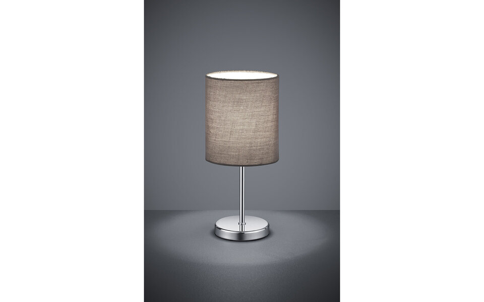 HLW LED LED Table Lamp - Table Lighting - Trion Jiron - E14 Fitting - Round - Matte Gray - Aluminum HLW LED LED Table Lamp - Table Lighting - Trion Jiron - E14 Fitting - Round - Matte Gray - Aluminum