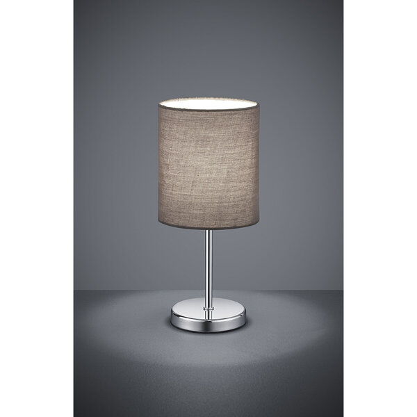 HLW LED Stijlvolle LED Tafellamp Mat Grijs – Ronde & Combinatie HLW LED Stijlvolle LED Tafellamp Mat Grijs – Ronde & Combinatie