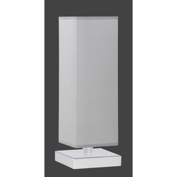 HLW LED Dimbare LED Tafellamp Trion Piti - Ronde LED Tafellamp Mat Nikkel met E14 Fitting HLW LED Dimbare LED Tafellamp Trion Piti - Ronde LED Tafellamp Mat Nikkel met E14 Fitting