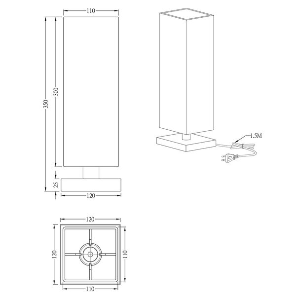 HLW LED Dimbare LED Tafellamp Trion Piti - Ronde LED Tafellamp Mat Nikkel met E14 Fitting HLW LED Dimbare LED Tafellamp Trion Piti - Ronde LED Tafellamp Mat Nikkel met E14 Fitting