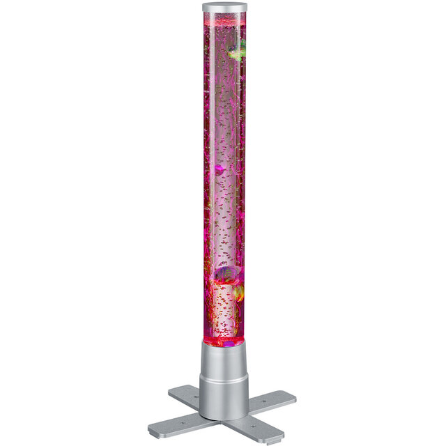 Ronde mat titaan LED tafellamp met 2W vermogen en warm wit licht 3000K zonder fitting