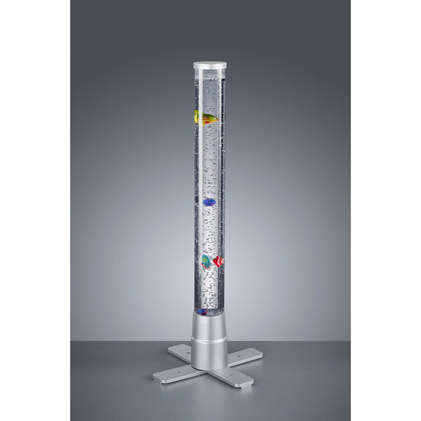 HLW LED LED Tafellamp Trion Moty met Warm Wit 2700K–3000K, RGB, Stoffen Kap & Mat Titaan HLW LED LED Tafellamp Trion Moty met Warm Wit 2700K–3000K, RGB, Stoffen Kap & Mat Titaan