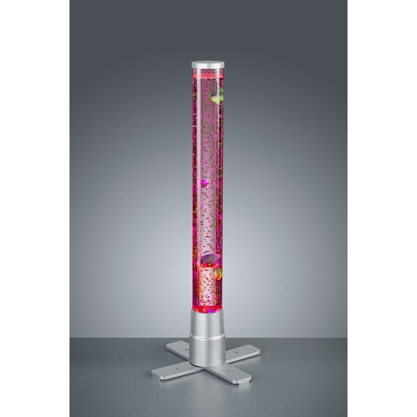 HLW LED LED Tafellamp Trion Moty met Warm Wit 2700K–3000K, RGB, Stoffen Kap & Mat Titaan HLW LED LED Tafellamp Trion Moty met Warm Wit 2700K–3000K, RGB, Stoffen Kap & Mat Titaan