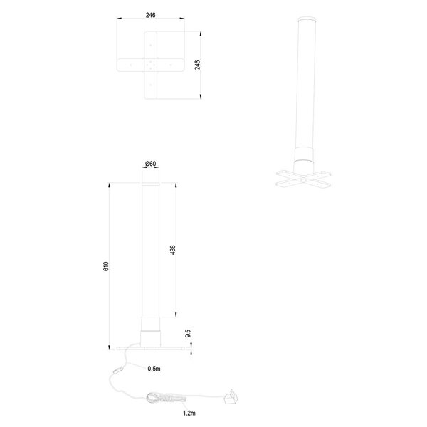 HLW LED LED Tafellamp Trion Moty met Warm Wit 2700K–3000K, RGB, Stoffen Kap & Mat Titaan HLW LED LED Tafellamp Trion Moty met Warm Wit 2700K–3000K, RGB, Stoffen Kap & Mat Titaan
