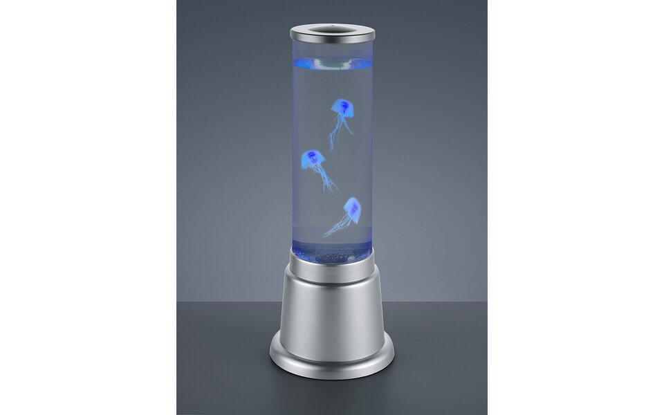 HLW LED LED Tafellamp - Tafelverlichting - Trion Jelon - 6W - RGB - Rond - Mat Titaan - Kunststof HLW LED LED Tafellamp - Tafelverlichting - Trion Jelon - 6W - RGB - Rond - Mat Titaan - Kunststof