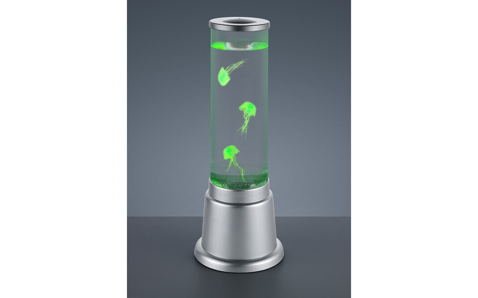 HLW LED LED Tafellamp - Tafelverlichting - Trion Jelon - 6W - RGB - Rond - Mat Titaan - Kunststof HLW LED LED Tafellamp - Tafelverlichting - Trion Jelon - 6W - RGB - Rond - Mat Titaan - Kunststof