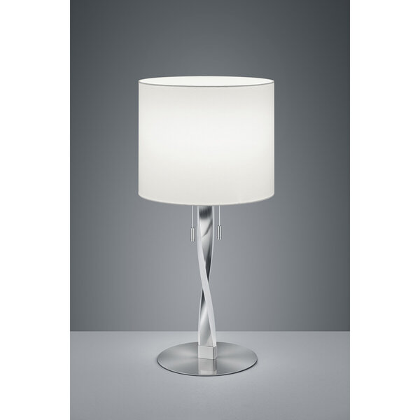 HLW LED LED Tafellamp Trion Ninda 6W Warm Wit 3000K – Ronde , Mat Nikkel HLW LED LED Tafellamp Trion Ninda 6W Warm Wit 3000K – Ronde , Mat Nikkel