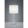 HLW LED LED Table Lamp - Table Lighting - Trion Ninda - E27 Fitting - 6W - Warm White 3000K - Round - Matte Nickel - Aluminum HLW LED LED Table Lamp - Table Lighting - Trion Ninda - E27 Fitting - 6W - Warm White 3000K - Round - Matte Nickel - Aluminum