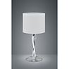 HLW LED LED Table Lamp - Table Lighting - Trion Ninda - E27 Fitting - 6W - Warm White 3000K - Round - Matte Nickel - Aluminum HLW LED LED Table Lamp - Table Lighting - Trion Ninda - E27 Fitting - 6W - Warm White 3000K - Round - Matte Nickel - Aluminum