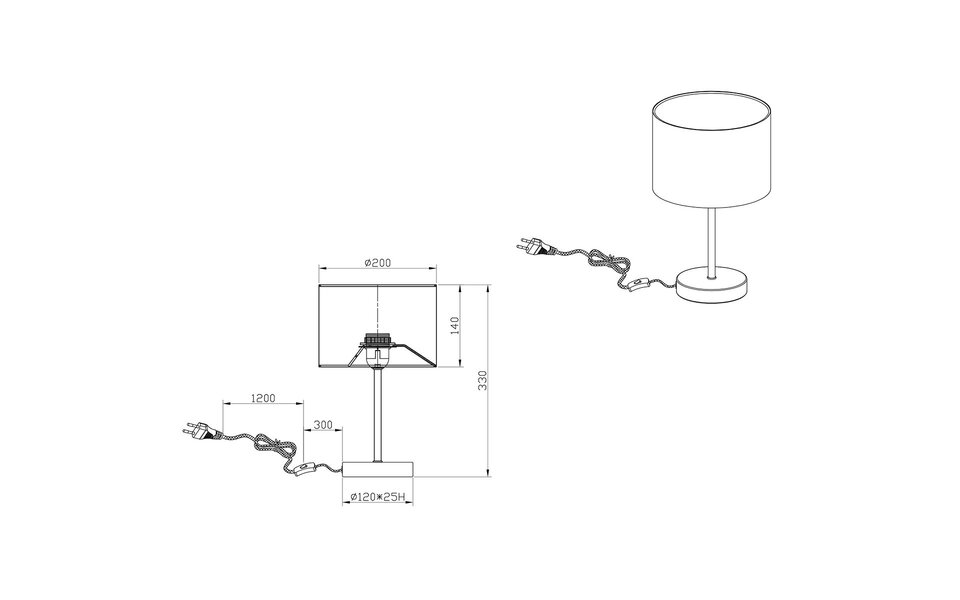 HLW LED LED Tafellamp - Tafelverlichting - Trion Hostons - E27 Fitting - Rond - Mat Zwart - Aluminium HLW LED LED Tafellamp - Tafelverlichting - Trion Hostons - E27 Fitting - Rond - Mat Zwart - Aluminium