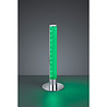 HLW LED LED Table Lamp - Table Lighting - Trion Lagia - 5W - Warm White 3000K - RGBW - Remote Control - Dimmable - Round - Matte Chrome - Aluminum