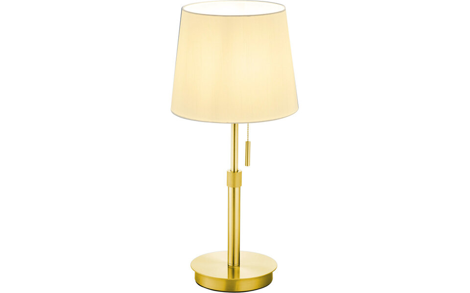 HLW LED LED Table Lamp - Table Lighting - Trion Dyon - E27 Fitting - Round - Matte Gold - Aluminum HLW LED LED Table Lamp - Table Lighting - Trion Dyon - E27 Fitting - Round - Matte Gold - Aluminum