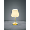 HLW LED LED Table Lamp - Table Lighting - Trion Dyon - E27 Fitting - Round - Matte Gold - Aluminum HLW LED LED Table Lamp - Table Lighting - Trion Dyon - E27 Fitting - Round - Matte Gold - Aluminum