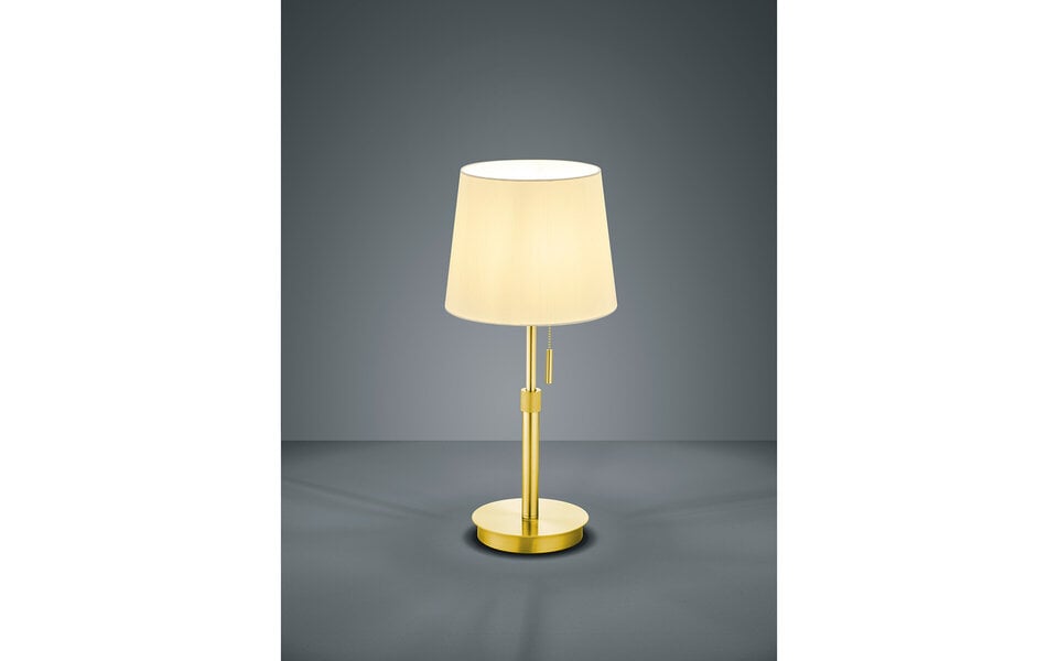 HLW LED LED Table Lamp - Table Lighting - Trion Dyon - E27 Fitting - Round - Matte Gold - Aluminum HLW LED LED Table Lamp - Table Lighting - Trion Dyon - E27 Fitting - Round - Matte Gold - Aluminum