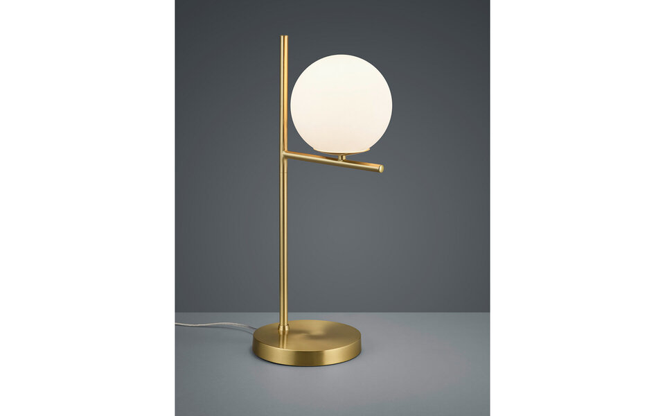 HLW LED LED Table Lamp - Trion Pora - E14 Fitting - Round - Matte Gold - Aluminum HLW LED LED Table Lamp - Trion Pora - E14 Fitting - Round - Matte Gold - Aluminum
