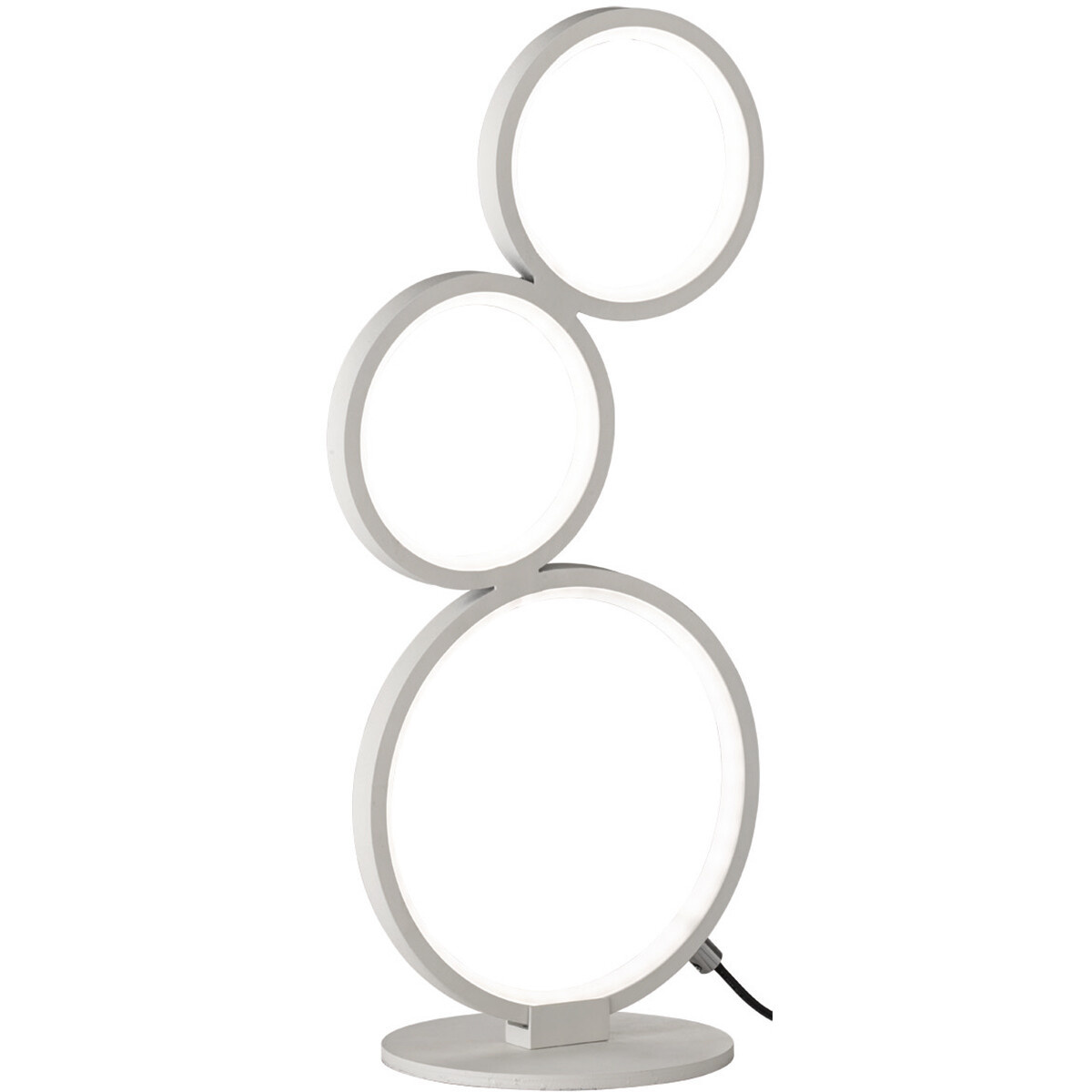 LED Tafellamp Rondy - Dimbare 17W & Wandlamp - Warm Wit 2700K-3000K