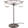 LED Table Lamp - Table Lighting - Trion Charis - 20W - Warm White 3000K - Dimmable - Round - Matte Nickel - Aluminum LED Table Lamp - Table Lighting - Trion Charis - 20W - Warm White 3000K - Dimmable - Round - Matte Nickel - Aluminum