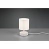 HLW LED LED Table Lamp - Trion Maria - E14 Fitting - Round - Matte White - Ceramic