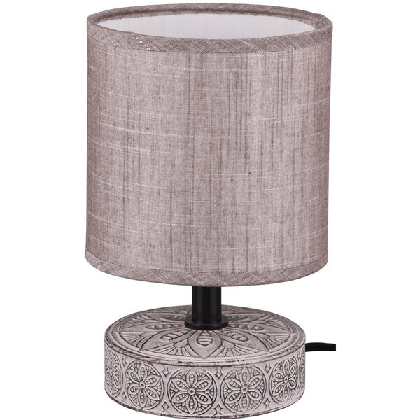 HLW LED Trion Maria LED Tafellamp - Mat Bruin Keramiek met E14 Fitting en Rond Lichtvenster HLW LED Trion Maria LED Tafellamp - Mat Bruin Keramiek met E14 Fitting en Rond Lichtvenster