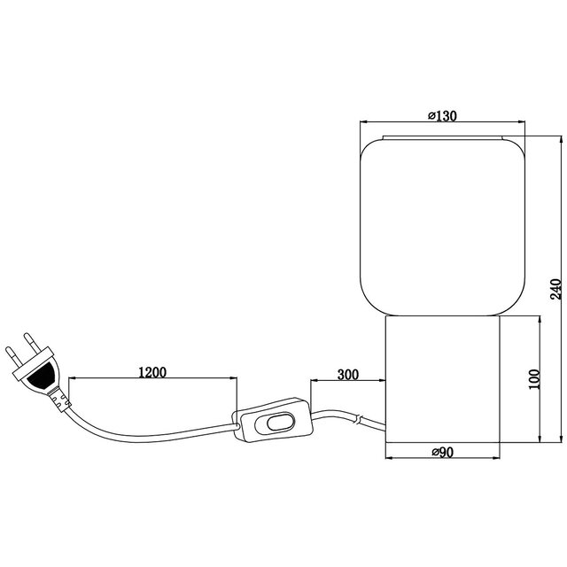 HLW LED LED Tafellamp - Tafelverlichting - Trion Nikos - E27 Fitting - Rond - Mat Goud - Aluminium