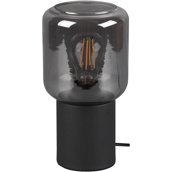 HLW LED LED Tafellamp Trion Nikos - Mat Zwart, Ronde , E27 Fitting HLW LED LED Tafellamp Trion Nikos - Mat Zwart, Ronde , E27 Fitting