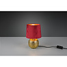 HLW LED LED Table Lamp - Trion Sofia - E14 Fitting - Round - Matte Red - Ceramic
