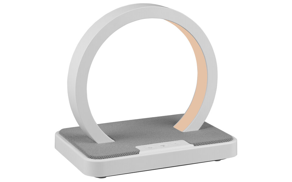 HLW LED LED Table Lamp - Table Lighting - Trion Bertan - 1W - Warm White 3000K - RGBW - Round - Matte White - Plastic HLW LED LED Table Lamp - Table Lighting - Trion Bertan - 1W - Warm White 3000K - RGBW - Round - Matte White - Plastic