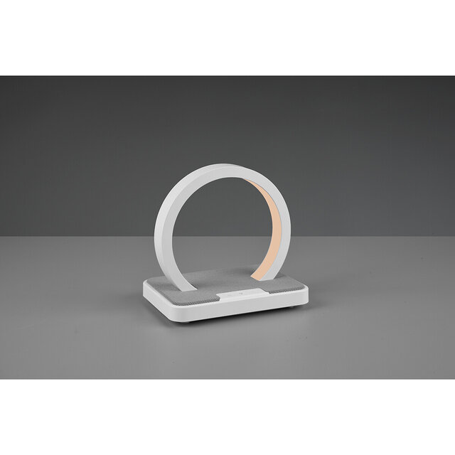 HLW LED LED Table Lamp - Table Lighting - Trion Bertan - 1W - Warm White 3000K - RGBW - Round - Matte White - Plastic HLW LED LED Table Lamp - Table Lighting - Trion Bertan - 1W - Warm White 3000K - RGBW - Round - Matte White - Plastic