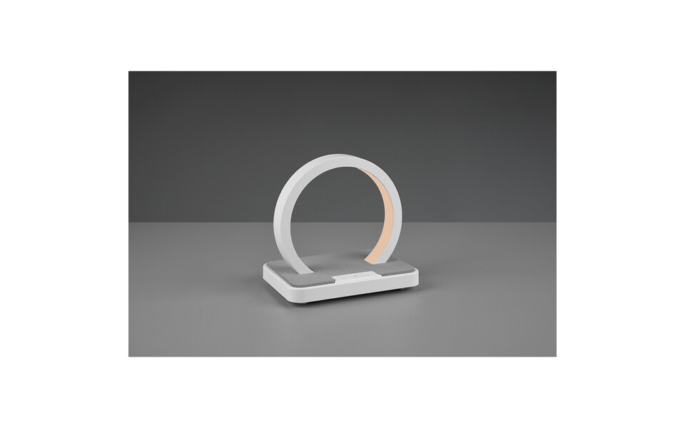 HLW LED LED Table Lamp - Table Lighting - Trion Bertan - 1W - Warm White 3000K - RGBW - Round - Matte White - Plastic HLW LED LED Table Lamp - Table Lighting - Trion Bertan - 1W - Warm White 3000K - RGBW - Round - Matte White - Plastic