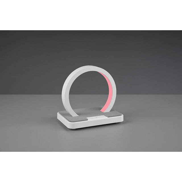 HLW LED LED Table Lamp - Table Lighting - Trion Bertan - 1W - Warm White 3000K - RGBW - Round - Matte White - Plastic HLW LED LED Table Lamp - Table Lighting - Trion Bertan - 1W - Warm White 3000K - RGBW - Round - Matte White - Plastic