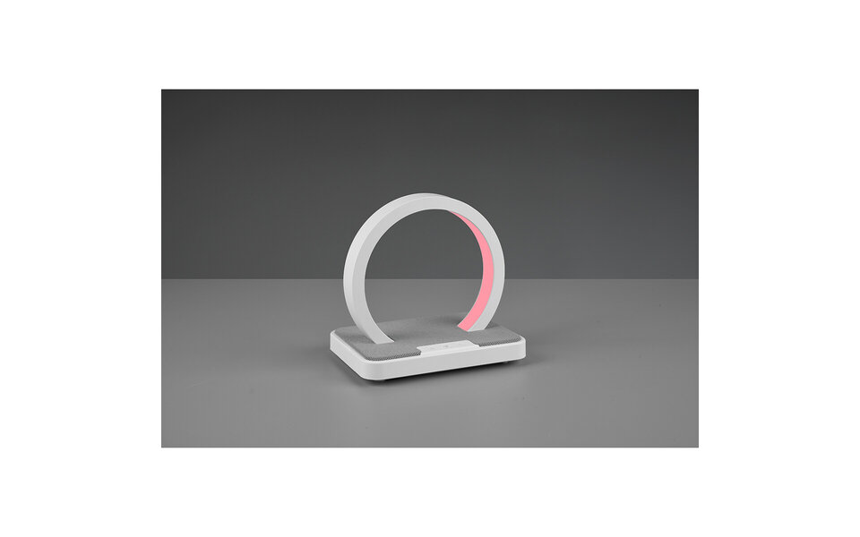 HLW LED LED Table Lamp - Table Lighting - Trion Bertan - 1W - Warm White 3000K - RGBW - Round - Matte White - Plastic HLW LED LED Table Lamp - Table Lighting - Trion Bertan - 1W - Warm White 3000K - RGBW - Round - Matte White - Plastic