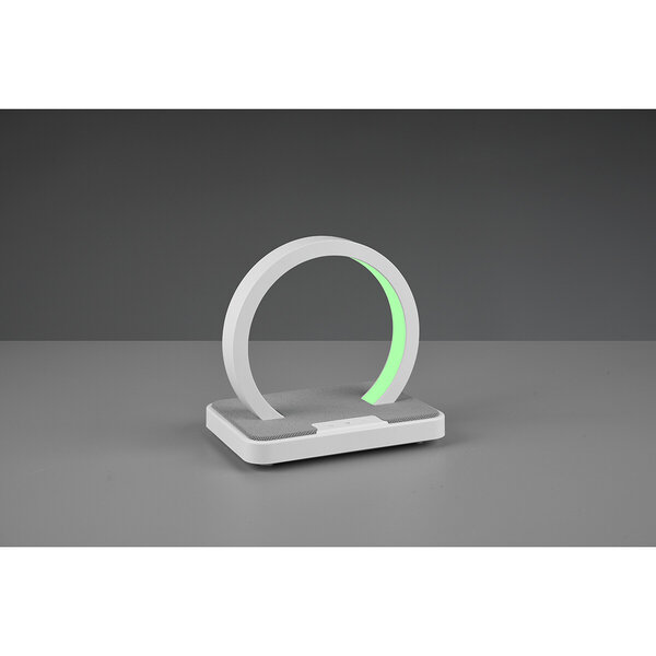 HLW LED LED Tafellamp met Stoffen Kap, Warm Wit 2700K–3000K & RGB Functie HLW LED LED Tafellamp met Stoffen Kap, Warm Wit 2700K–3000K & RGB Functie