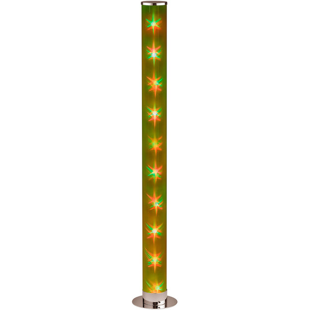 HLW LED LED Tafellamp - Trion Ricardo - 4W - Warm Wit 3000K - RGBW - Dimbaar - Afstandsbediening - Rond - Mat Chroom - Aluminium HLW LED LED Tafellamp - Trion Ricardo - 4W - Warm Wit 3000K - RGBW - Dimbaar - Afstandsbediening - Rond - Mat Chroom - Aluminium