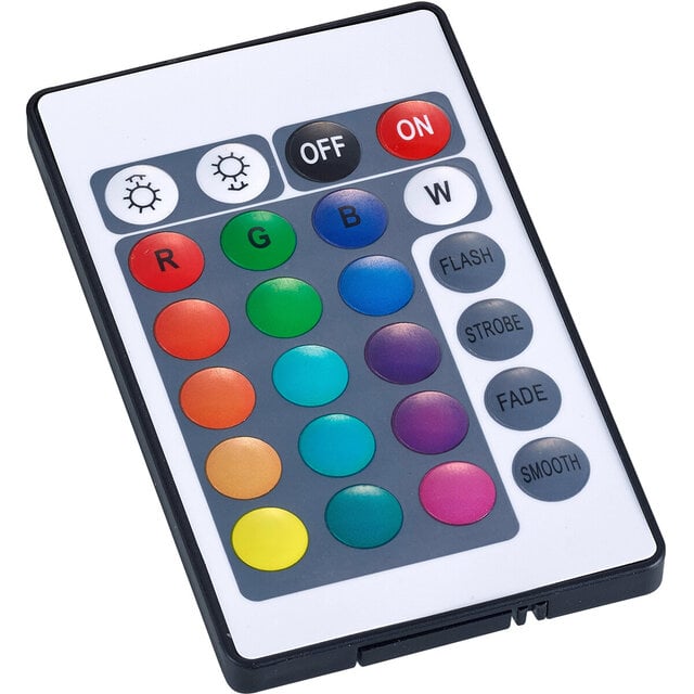 HLW LED LED Tafellamp - Trion Ricardo - 4W - Warm Wit 3000K - RGBW - Dimbaar - Afstandsbediening - Rond - Mat Chroom - Aluminium HLW LED LED Tafellamp - Trion Ricardo - 4W - Warm Wit 3000K - RGBW - Dimbaar - Afstandsbediening - Rond - Mat Chroom - Aluminium