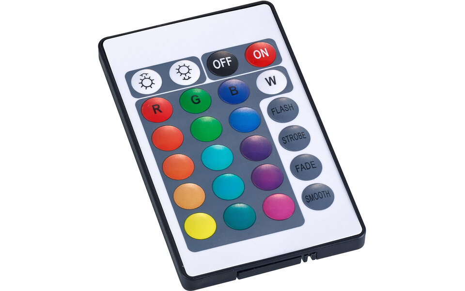 HLW LED LED Tafellamp - Trion Ricardo - 4W - Warm Wit 3000K - RGBW - Dimbaar - Afstandsbediening - Rond - Mat Chroom - Aluminium HLW LED LED Tafellamp - Trion Ricardo - 4W - Warm Wit 3000K - RGBW - Dimbaar - Afstandsbediening - Rond - Mat Chroom - Aluminium