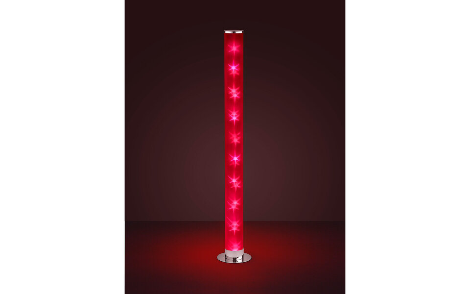 HLW LED LED Tafellamp - Trion Ricardo - 4W - Warm Wit 3000K - RGBW - Dimbaar - Afstandsbediening - Rond - Mat Chroom - Aluminium HLW LED LED Tafellamp - Trion Ricardo - 4W - Warm Wit 3000K - RGBW - Dimbaar - Afstandsbediening - Rond - Mat Chroom - Aluminium