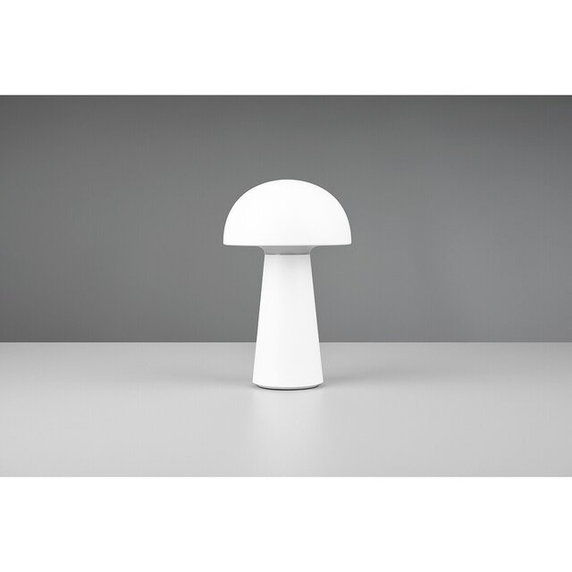 HLW LED Trion Lenio Dimbare LED Tafellamp met USB, Warm Wit 3000K, Spatwaterdicht IP44, 2W