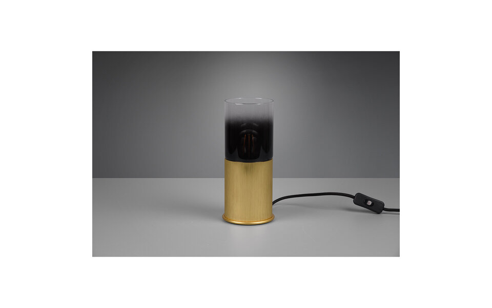 HLW LED LED Table Lamp - Table Lighting - Trion Roba - E27 Fitting - Round - Matte Gold - Aluminum HLW LED LED Table Lamp - Table Lighting - Trion Roba - E27 Fitting - Round - Matte Gold - Aluminum