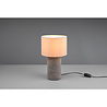 HLW LED LED Table Lamp - Table Lighting - Trion Manon - E27 Fitting - Round - Matte Brown - Ceramic HLW LED LED Table Lamp - Table Lighting - Trion Manon - E27 Fitting - Round - Matte Brown - Ceramic