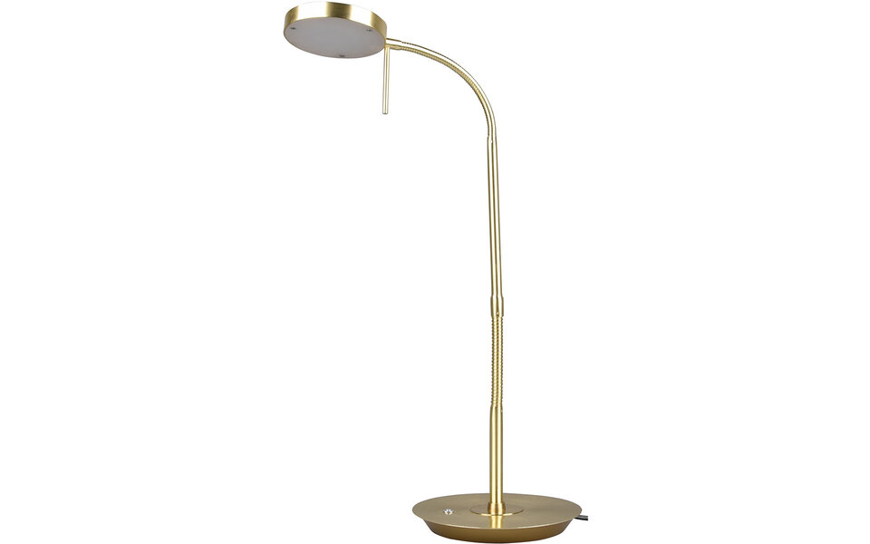 HLW LED LED Table Lamp - Trion Monzino - 12W - Adjustable Color - Dimmable - Round - Matte Gold - Aluminum HLW LED LED Table Lamp - Trion Monzino - 12W - Adjustable Color - Dimmable - Round - Matte Gold - Aluminum