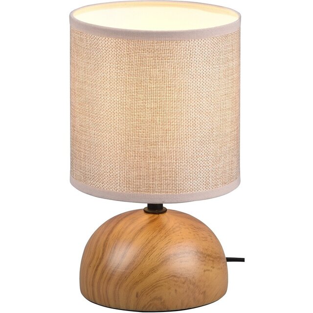 LED Tafellamp - Tafelverlichting - Trion Lucifer - E14 Fitting - Rond - Mat Bruin/Beige - Keramiek Verlichting per ruimte LED Tafellamp - Tafelverlichting - Trion Lucifer - E14 Fitting - Rond - Mat Bruin/Beige - Keramiek Verlichting per ruimte