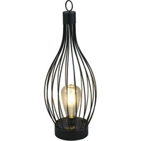 LED table lamp | 3x60W | E27 | Matte Black | 3 light points | IP44