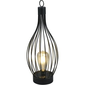 LED tafellamp | 3x60W | E27 | Mat Zwart | 3 lichtpunten | IP44 LED tafellamp | 3x60W | E27 | Mat Zwart | 3 lichtpunten | IP44