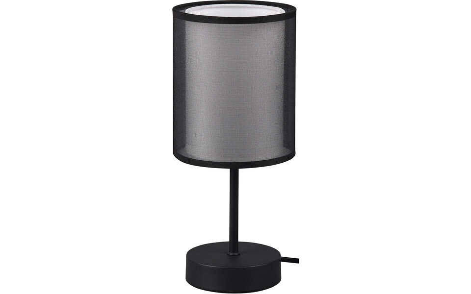 HLW LED LED Table Lamp - Table Lighting - Trion Bidon - E14 Fitting - Round - Matte Black - Aluminum HLW LED LED Table Lamp - Table Lighting - Trion Bidon - E14 Fitting - Round - Matte Black - Aluminum